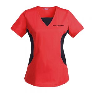 Personalized Embroidered  Women’s Scrub Top