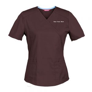 Personalized Embroidered  Women’s Scrub Top