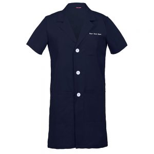 Personalized Embroidered Men’s Lab Coat Short Sleeve