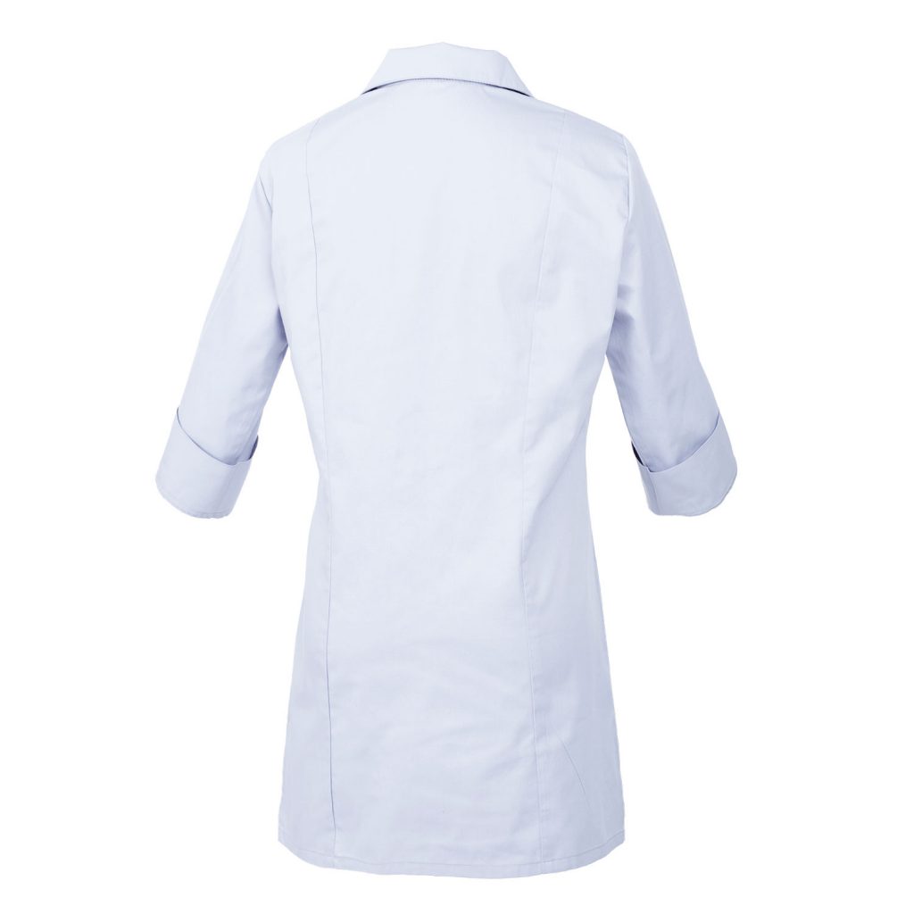 Custom Embroidered Women’s 3/4 Sleeve Lab Coat Tailor's Uniform