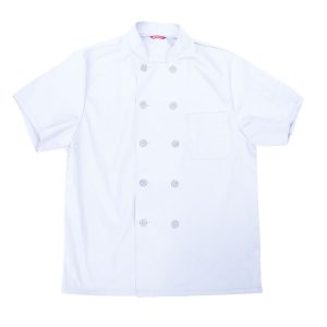 Men’s Chef Coat Short Sleeve Chef Shirt