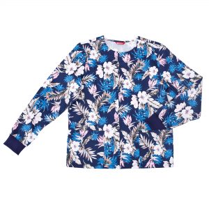 Womens Print Scrub Jacket