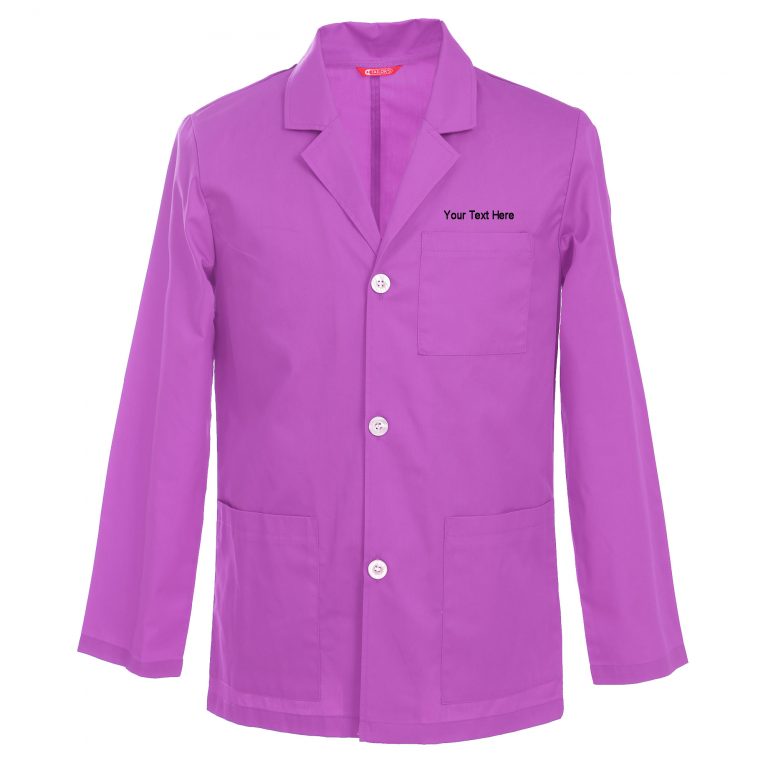 Men’s Custom Personalized 31 Inch Consultation Lab Coat Tailor's Uniform