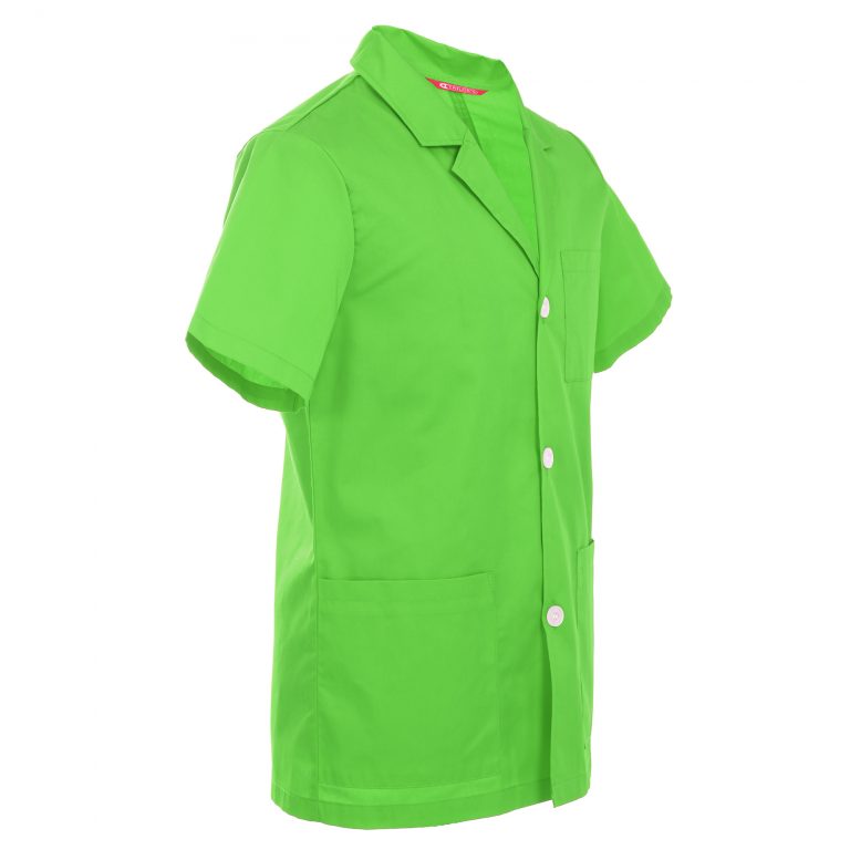 Men’s Custom Personalized 31 Inch Consultation Short Sleeve Lab Coat